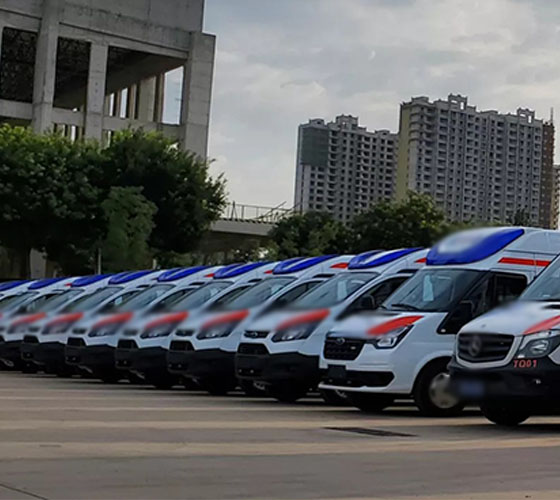 江孜县服务车队展示