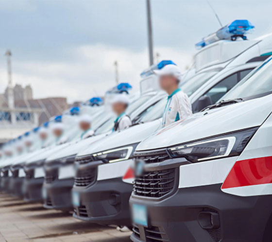 江孜县服务车队展示